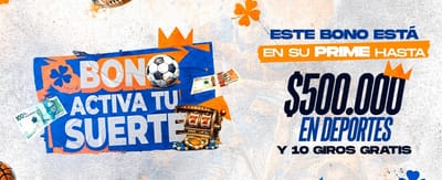 Match de Primera Recarga 100% promotion